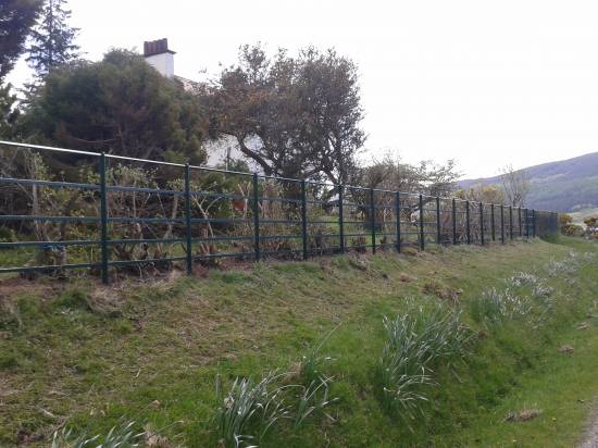 Garden Iron bar estate fencing