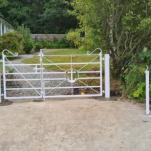 Estate style gate with Anchor.